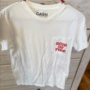 Ring of Fire White Short Sleeve Tee